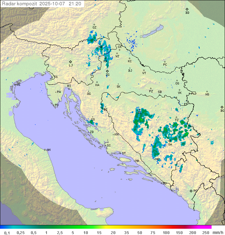 Padavine Hrvaška