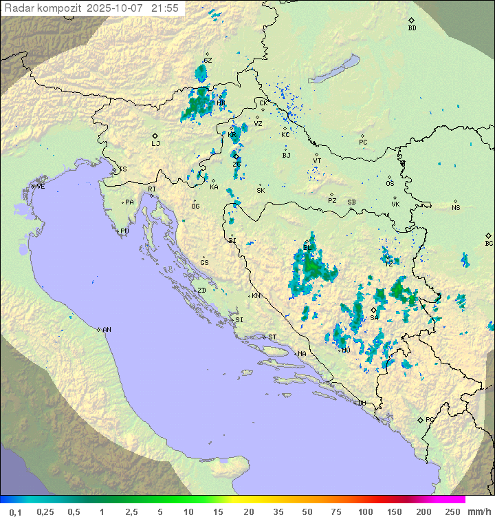 Padavine Hrvaška
