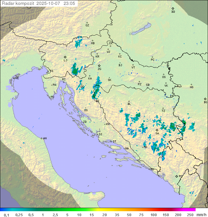 Padavine Hrvaška
