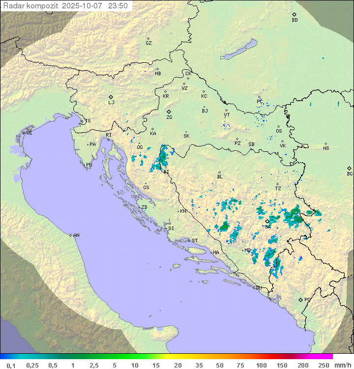 Padavine Hrvaška
