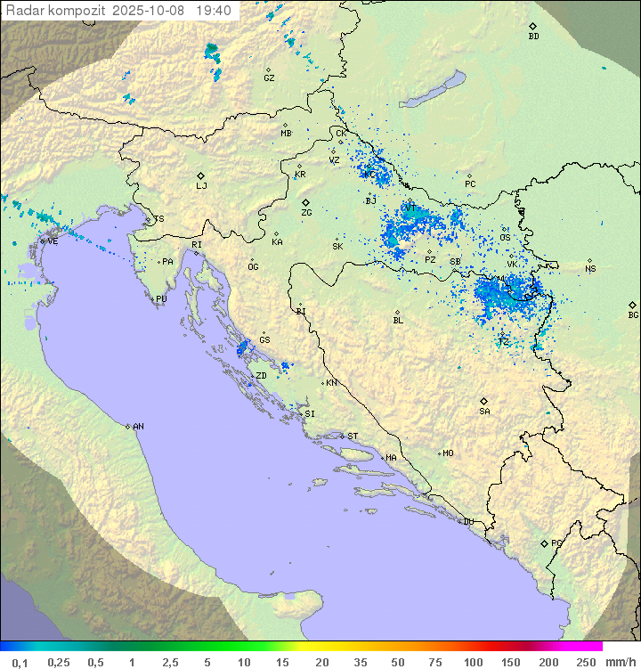 Padavine Hrvaška