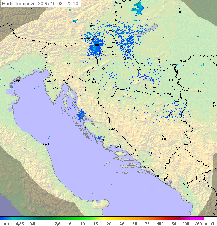 Padavine Hrvaška