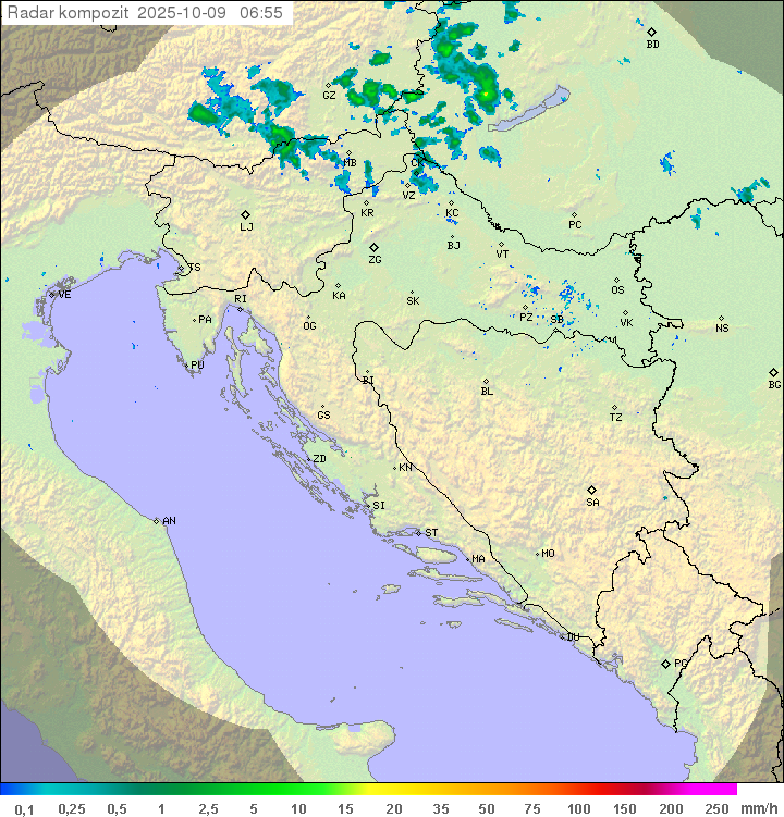 Padavine Hrvaška