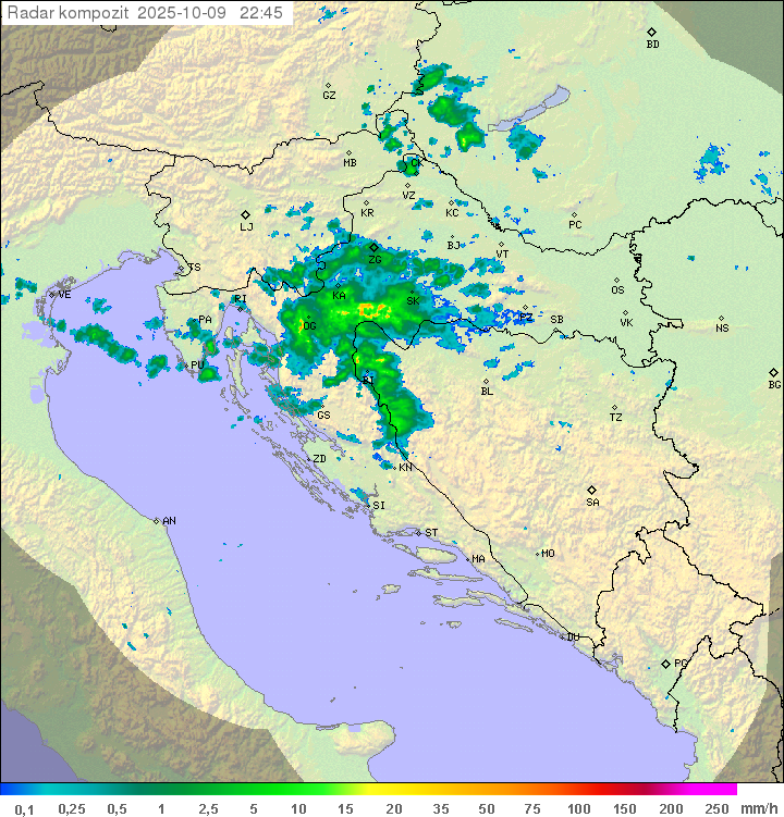 Padavine Hrvaška