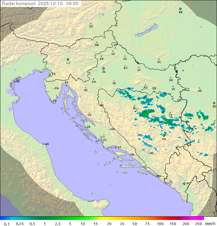 Padavine Hrvaška