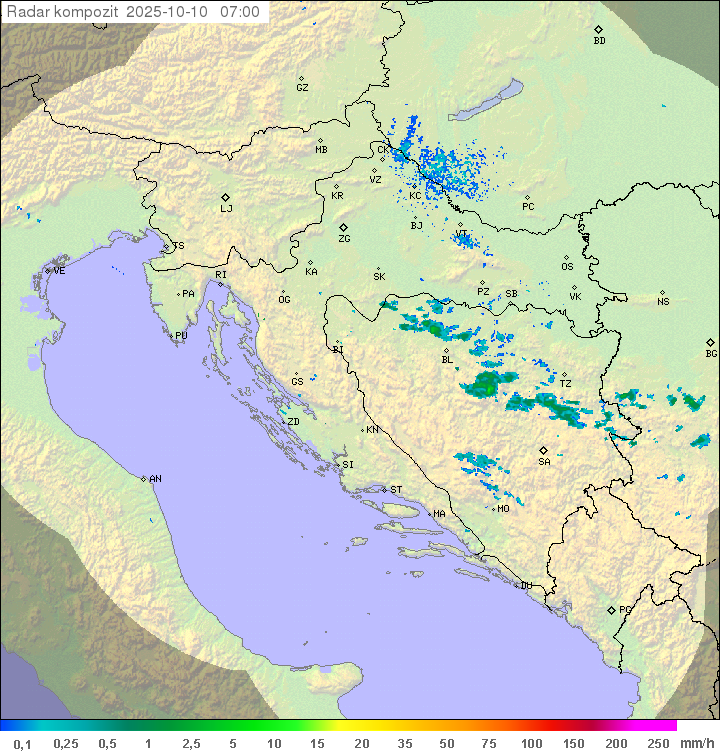 Padavine Hrvaška