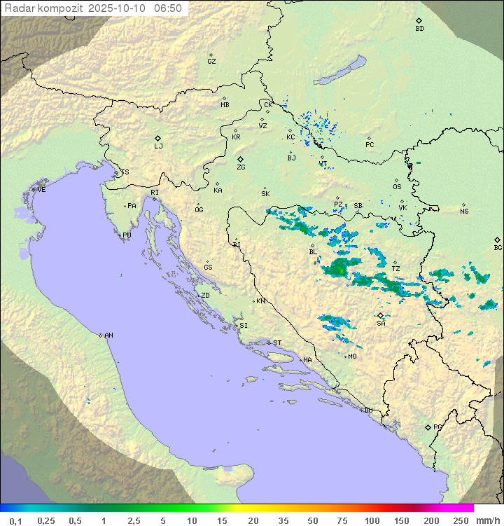 Padavine Hrvaška
