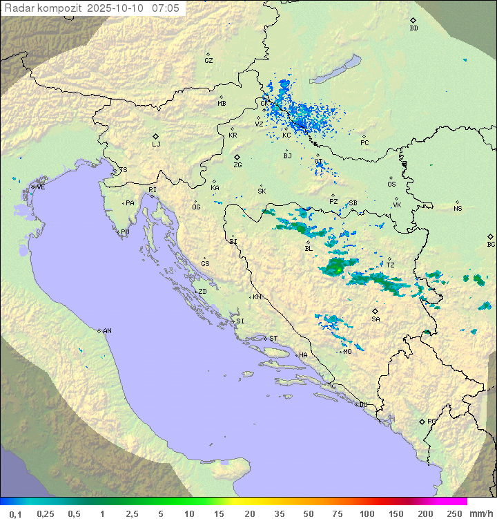 Padavine Hrvaška
