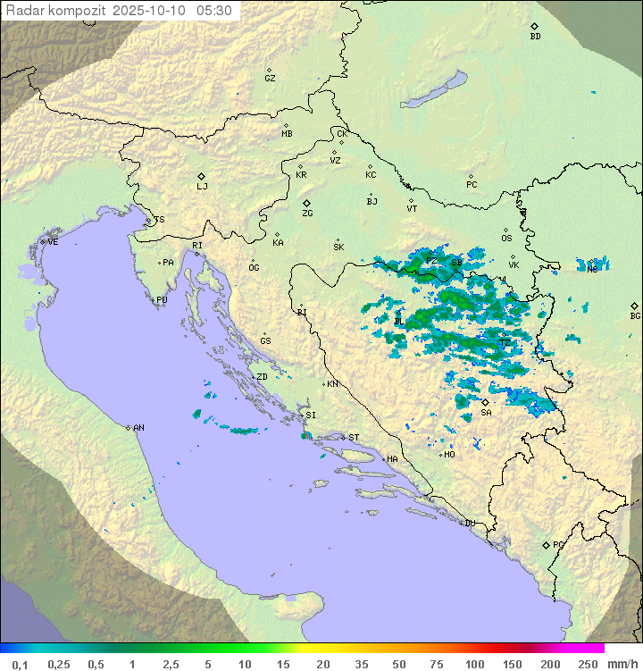 Padavine Hrvaška