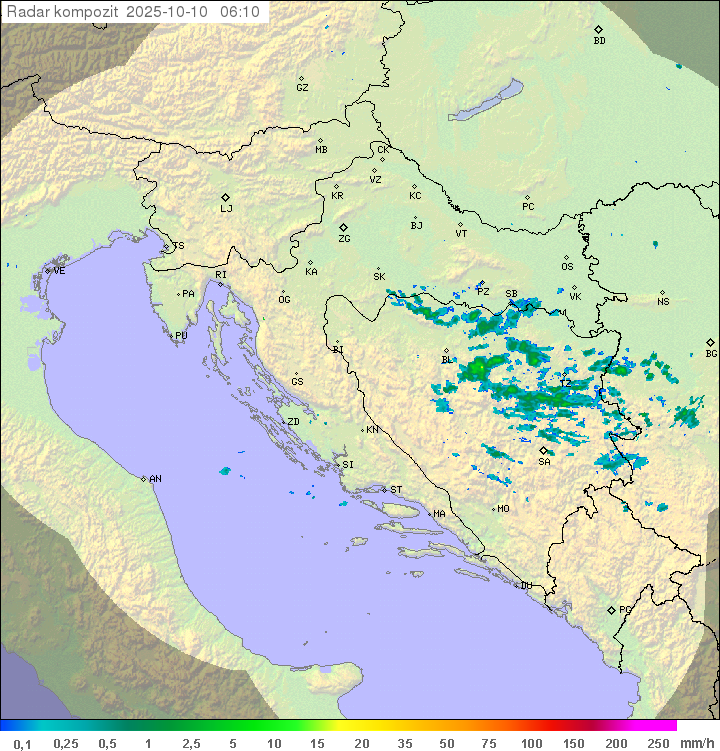 Padavine Hrvaška