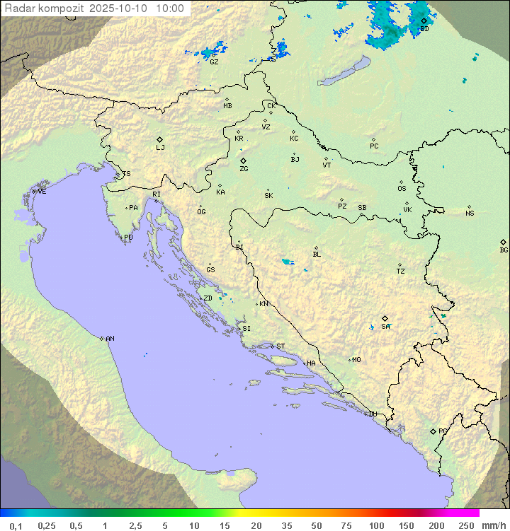 Padavine Hrvaška
