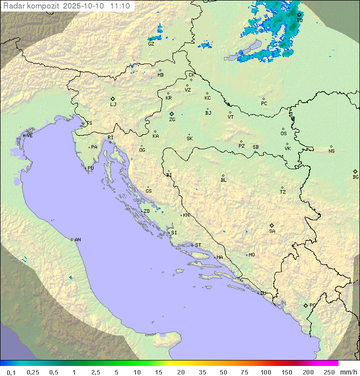 Padavine Hrvaška