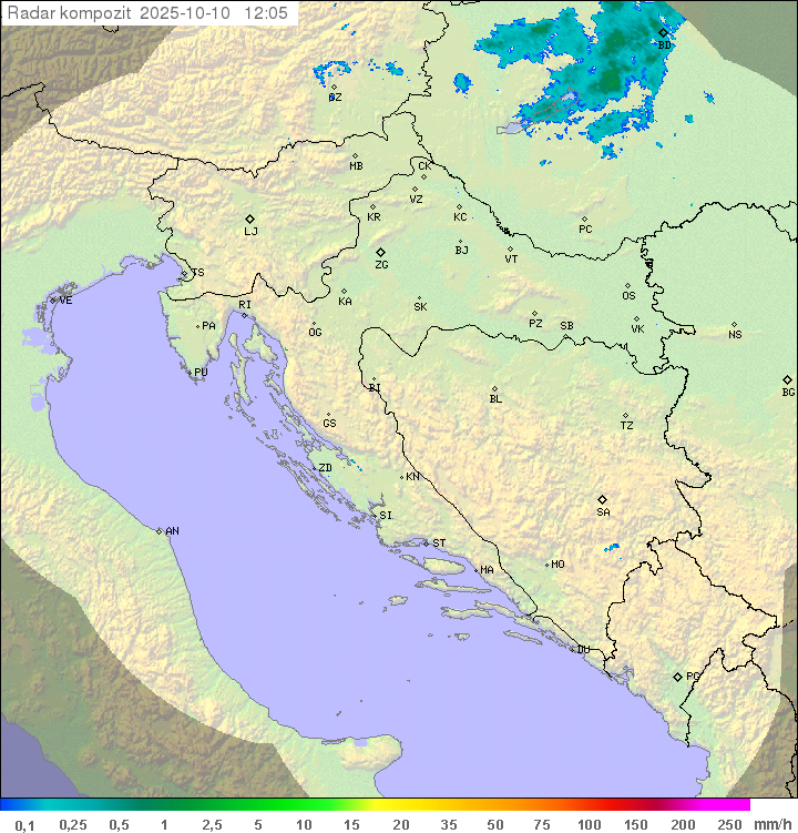 Padavine Hrvaška