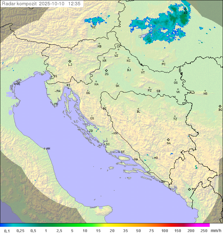 Padavine Hrvaška