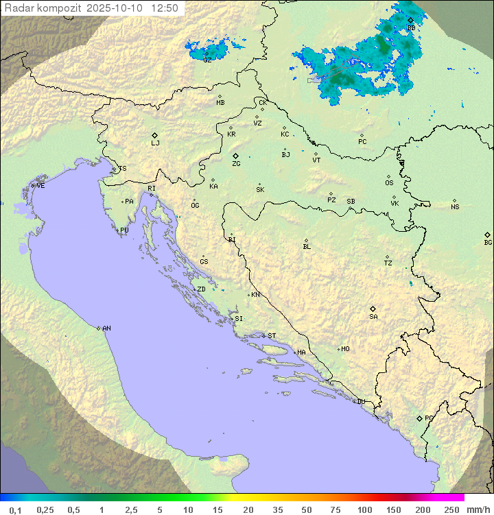 Padavine Hrvaška