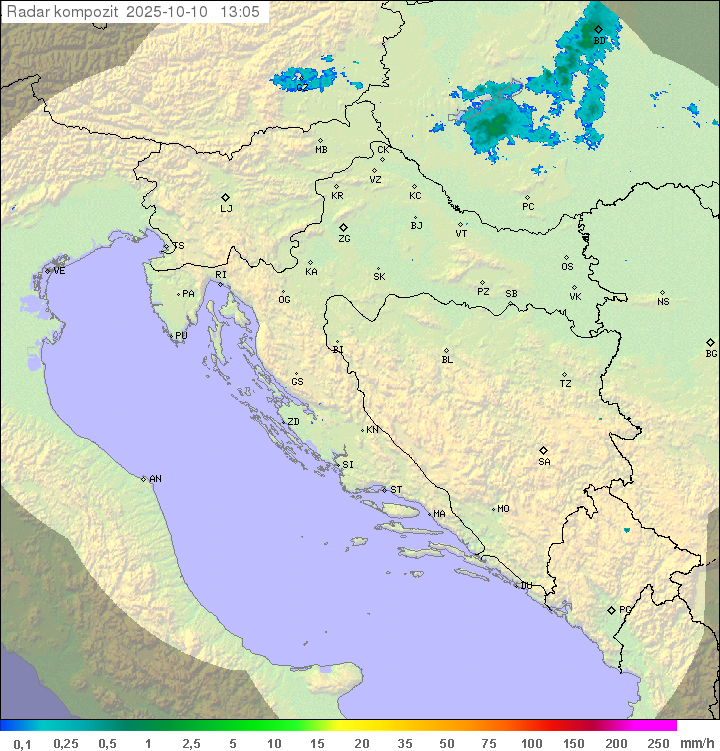 Padavine Hrvaška
