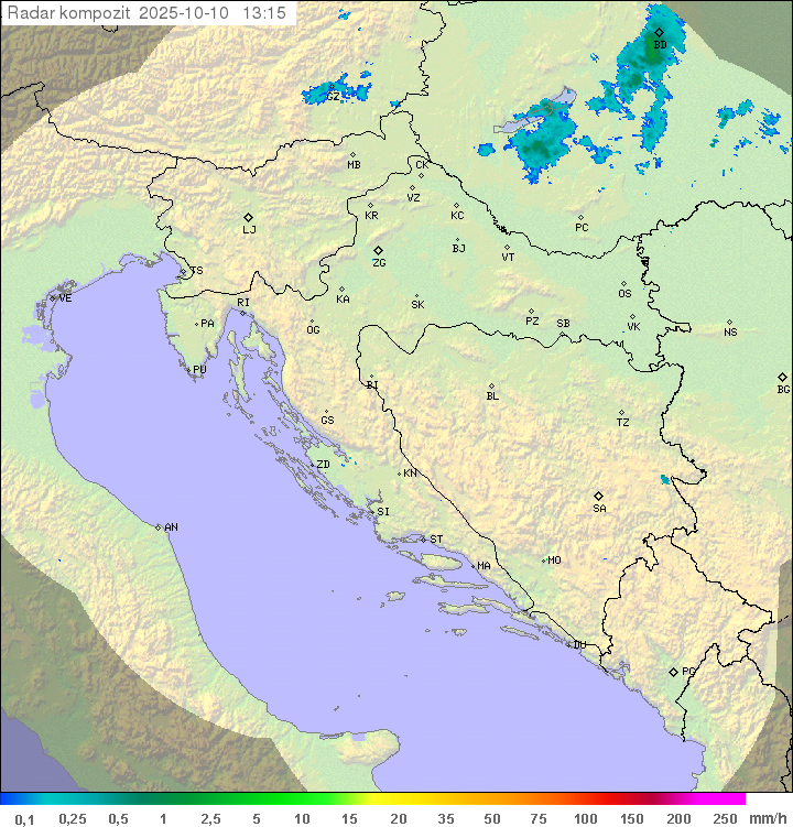 Padavine Hrvaška