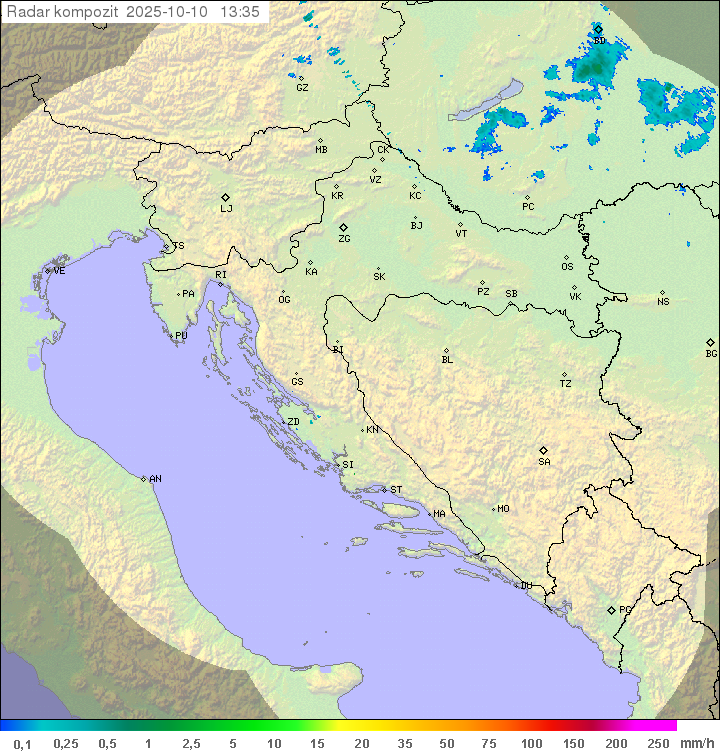 Padavine Hrvaška