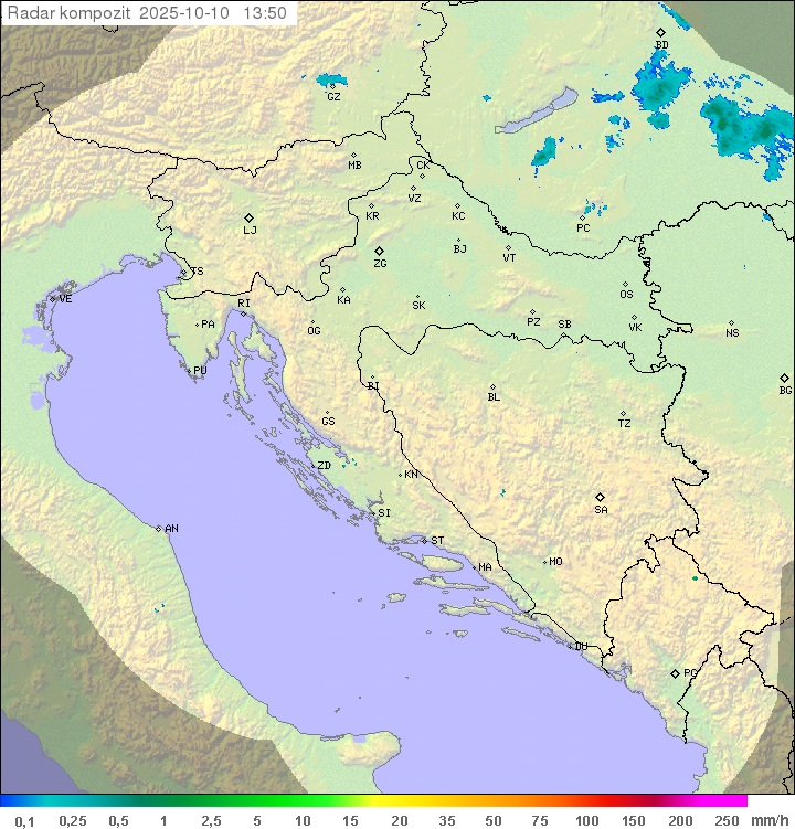 Padavine Hrvaška