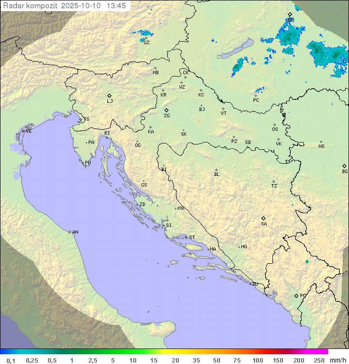 Padavine Hrvaška