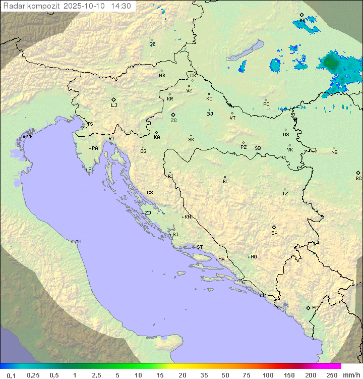 Padavine Hrvaška