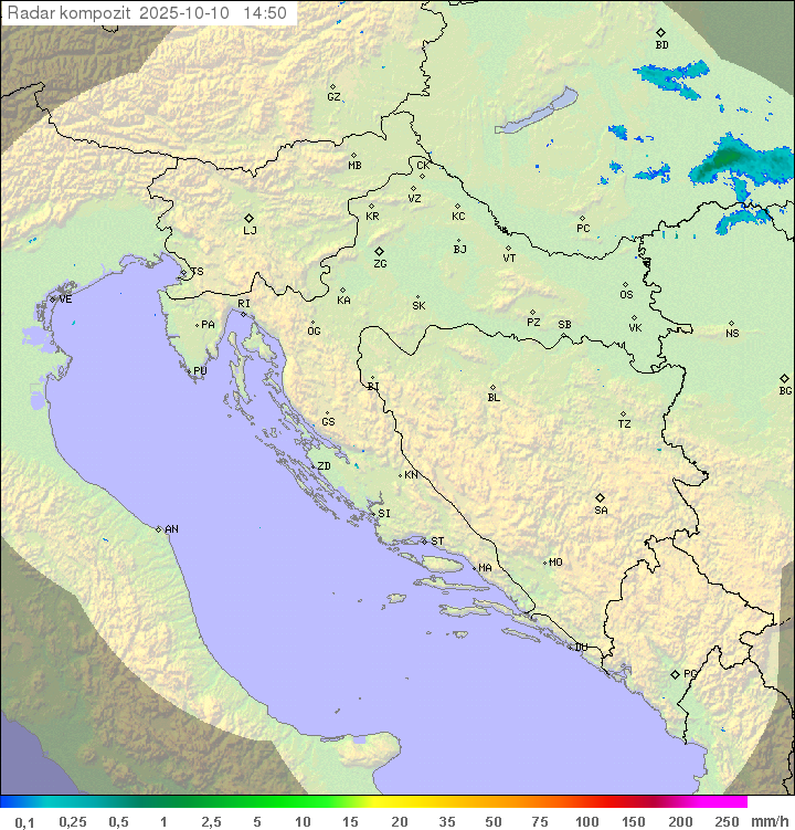 Padavine Hrvaška