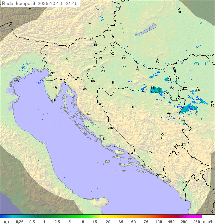 Padavine Hrvaška