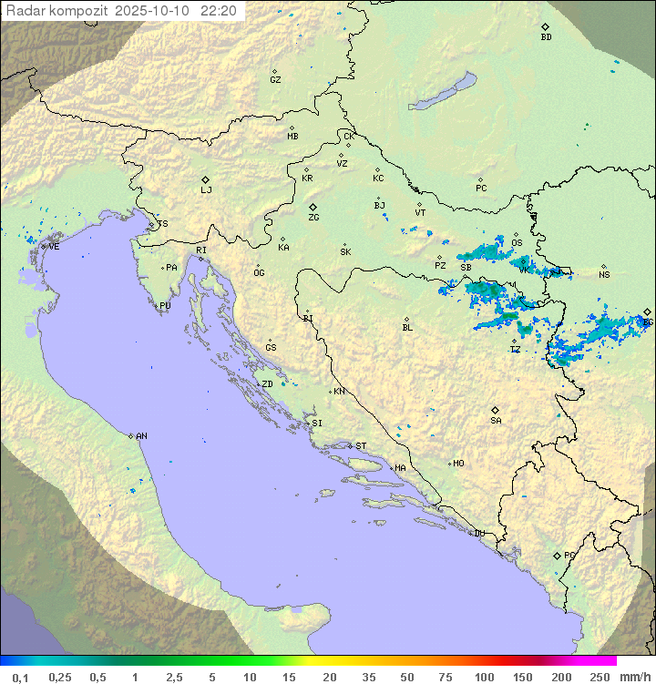 Padavine Hrvaška