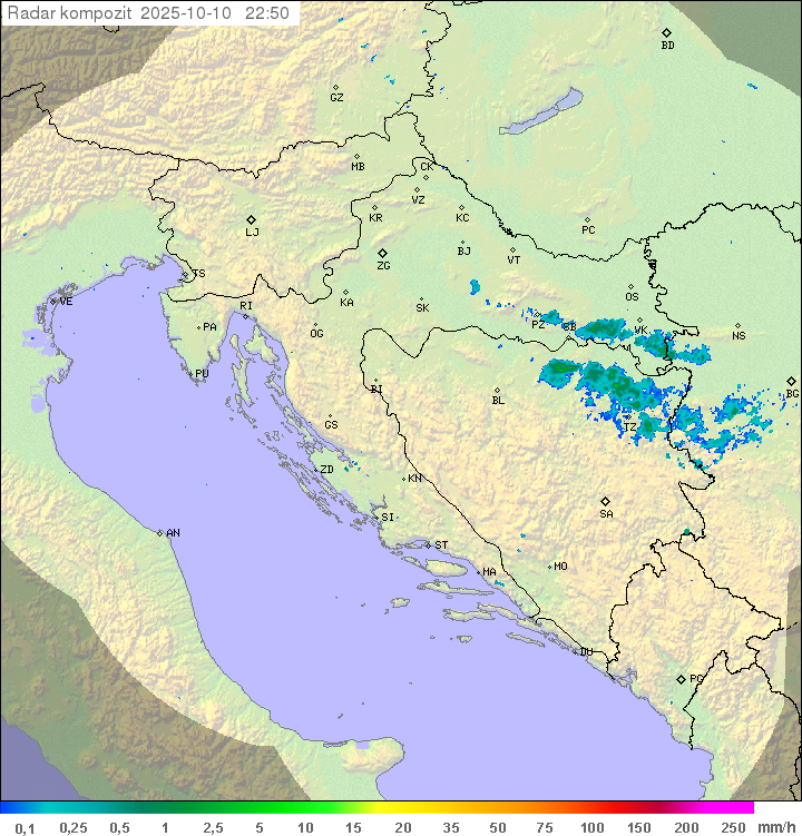 Padavine Hrvaška