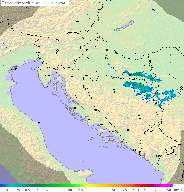 Padavine Hrvaška