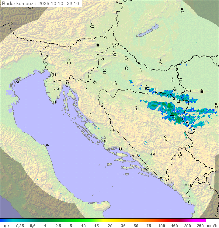 Padavine Hrvaška
