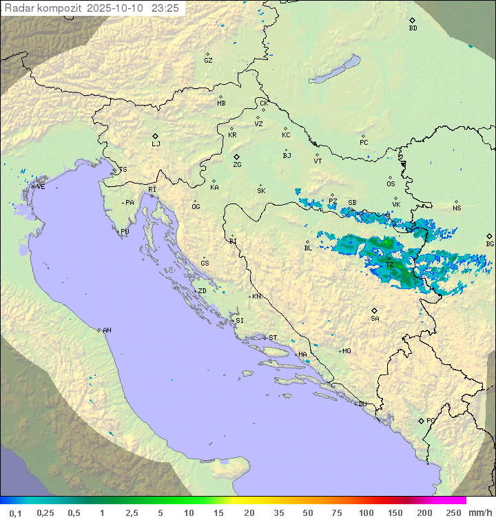 Padavine Hrvaška
