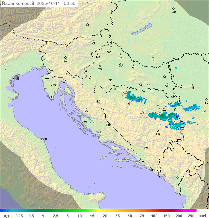 Padavine Hrvaška