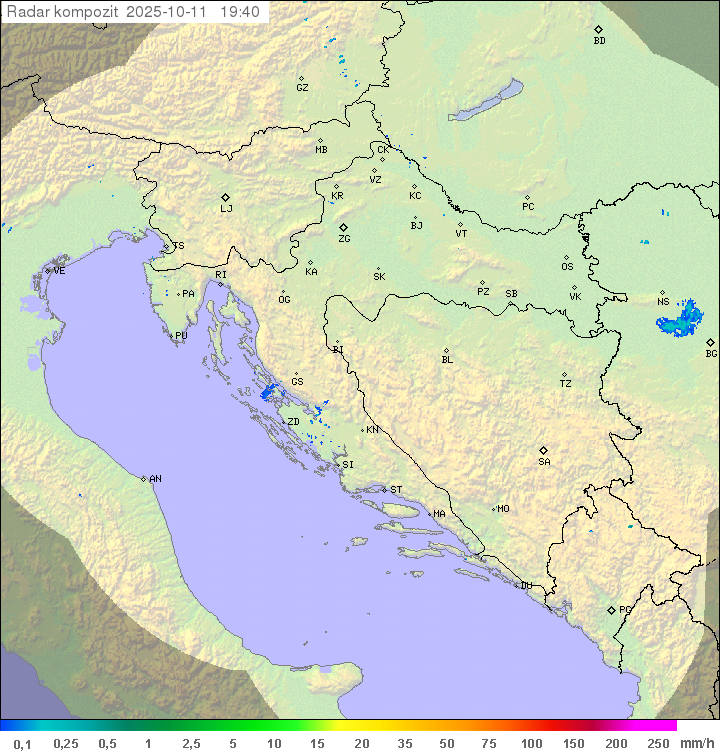 Padavine Hrvaška