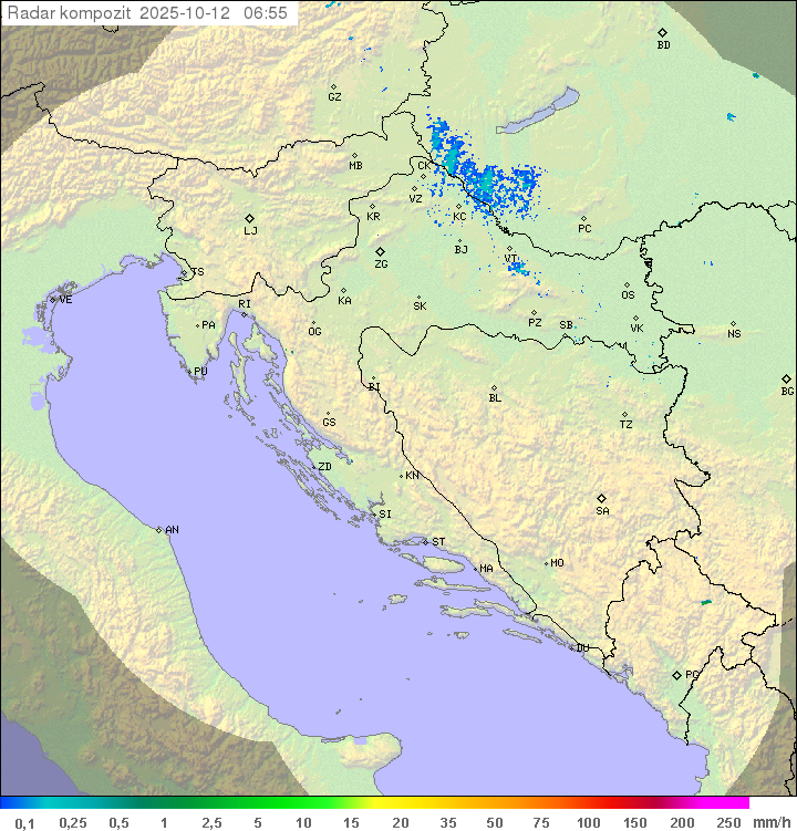 Padavine Hrvaška