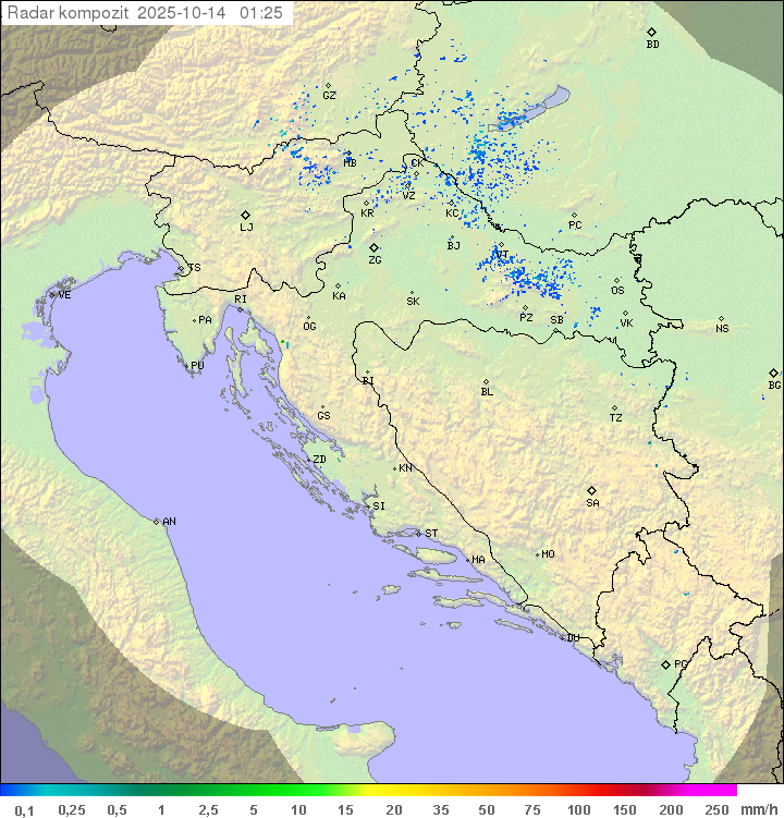 Padavine Hrvaška