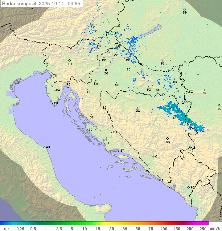 Padavine Hrvaška