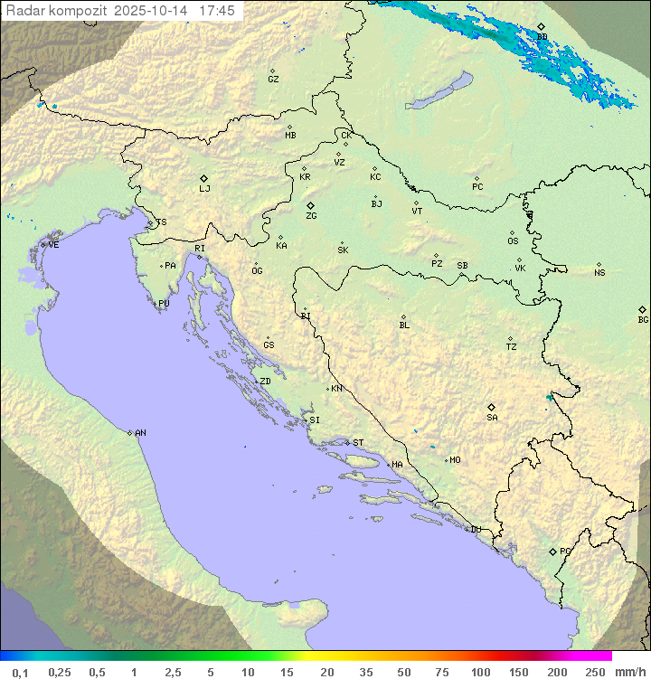Padavine Hrvaška