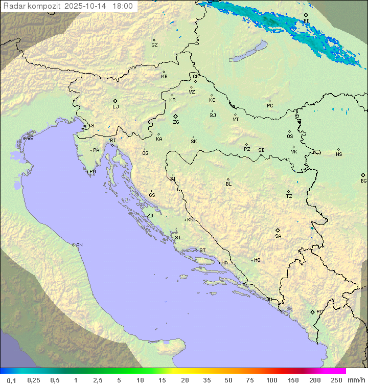 Padavine Hrvaška