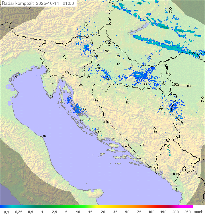 Padavine Hrvaška