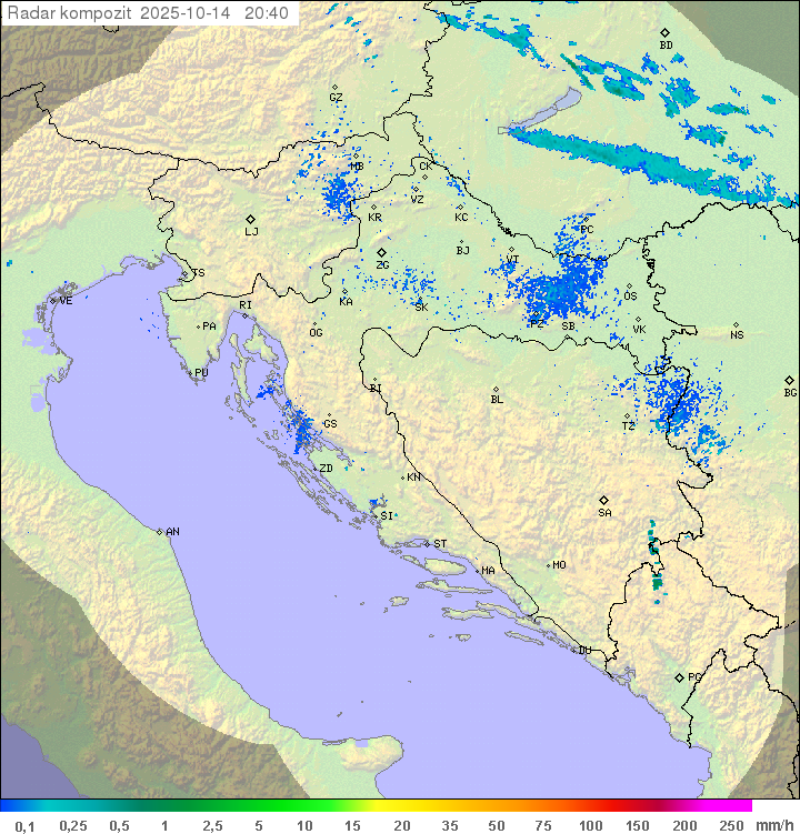 Padavine Hrvaška