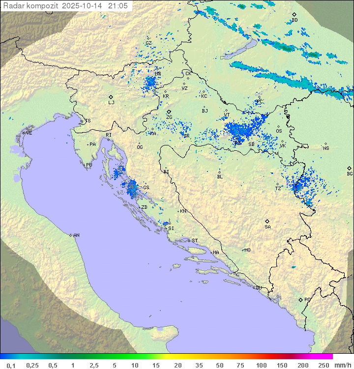 Padavine Hrvaška