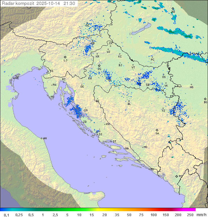 Padavine Hrvaška