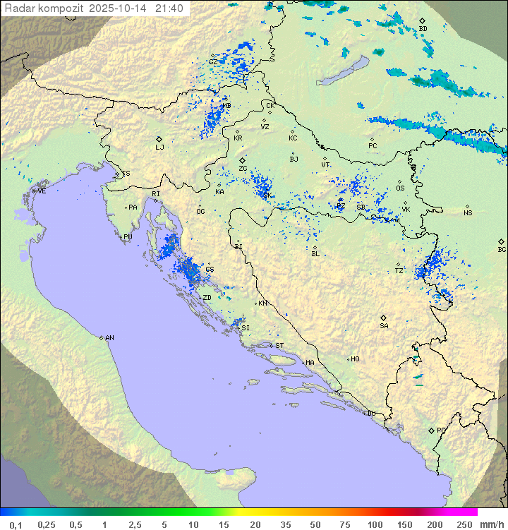 Padavine Hrvaška