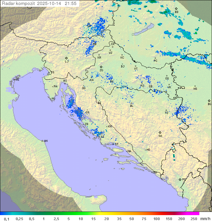 Padavine Hrvaška