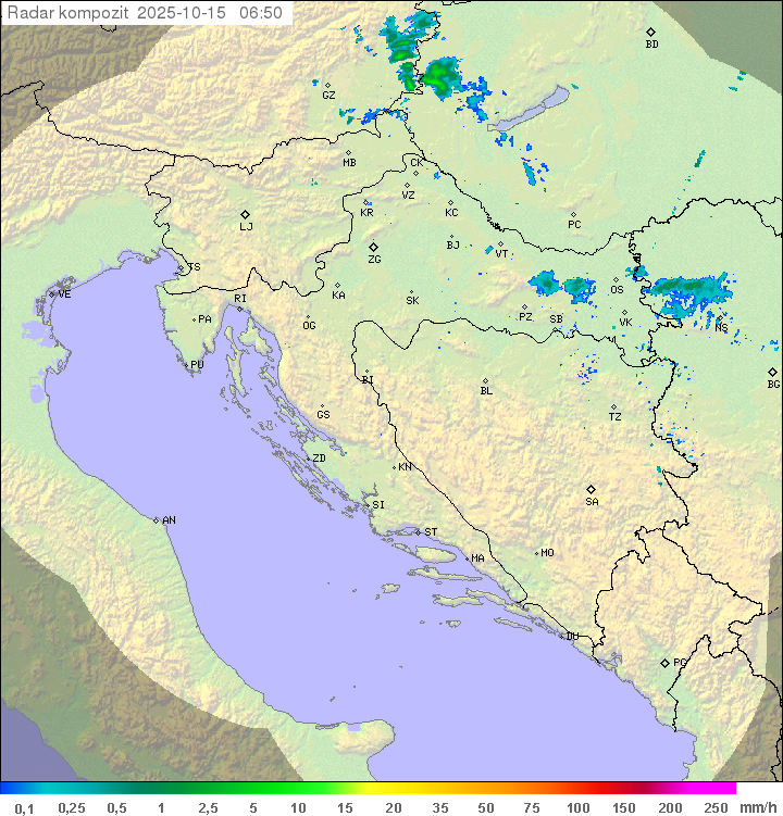 Padavine Hrvaška