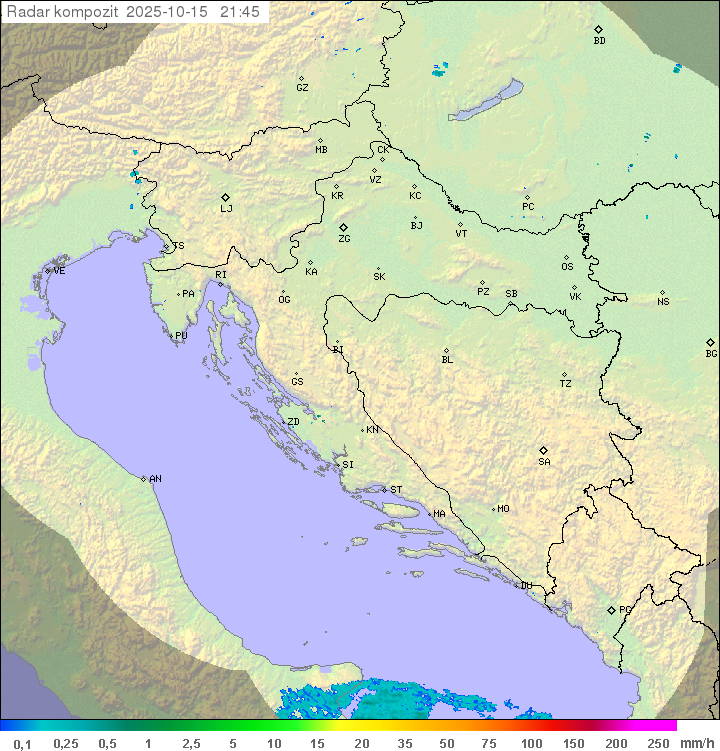 Padavine Hrvaška