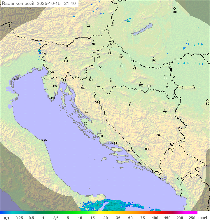 Padavine Hrvaška