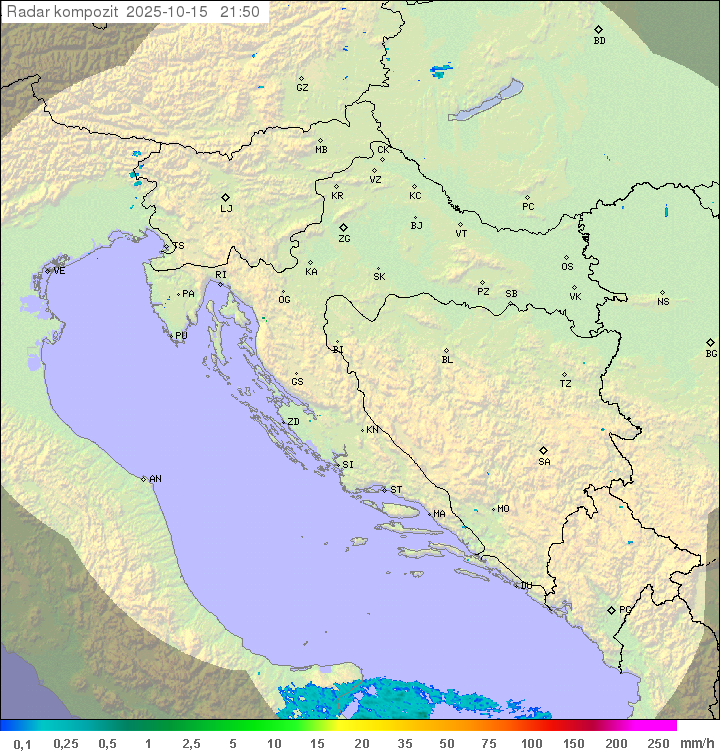 Padavine Hrvaška