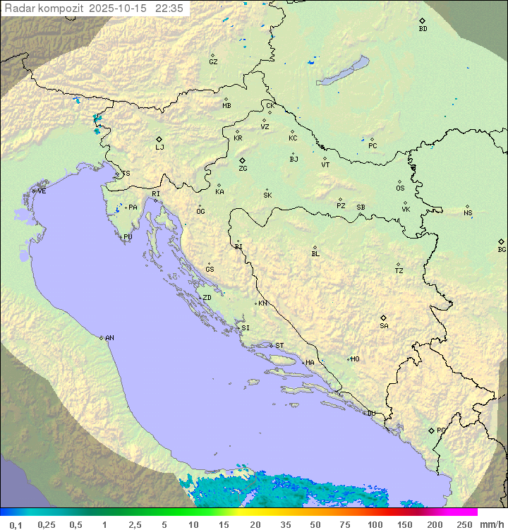 Padavine Hrvaška